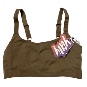 Yitty Bra Womens 5X Nude Nearly Naked Shaping Bralette Wirefree Comfort Neutral